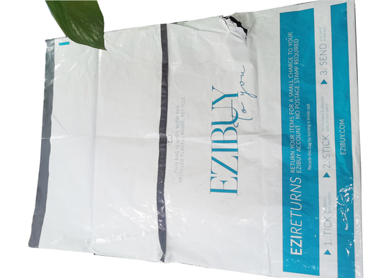 Ezibuy Recycled Custom Printed Poly Mailer Bags , Shipping Poly Mailers Envelopes