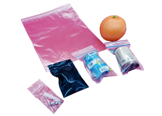 Mini Grip LDPE Resealable Zip Lock Bags Recyclable and Reusable