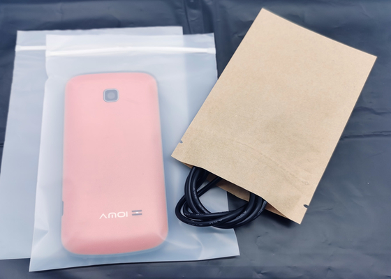 Compostable Press Seal Mini Grip Resealable Zipper Pouches