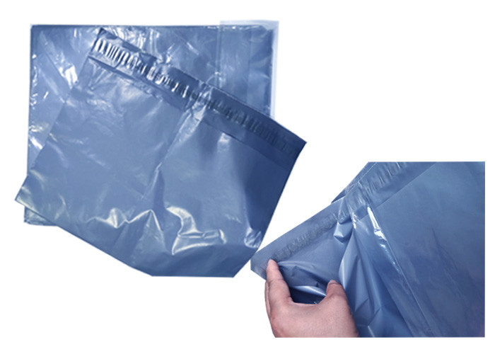 Fully Recycled PE Resin Grey Poly Mailer Bags For Non Fragile Items