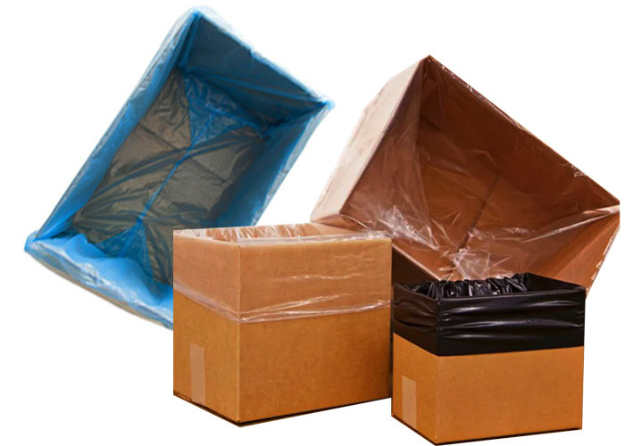 Recyclable  Food Grade Protective Packaging Side Gussted Poly Box Liners