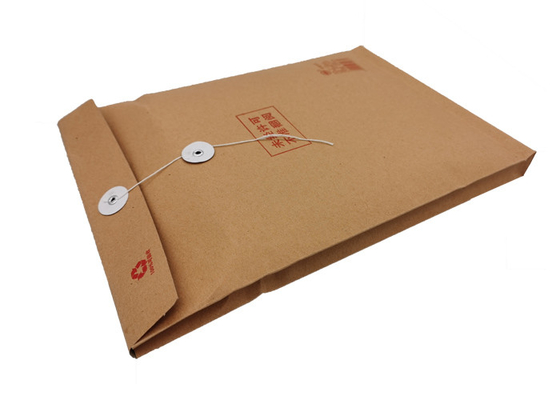 La pulgada de Brown Kraft 12x16 recicló las bolsas de papel con las manijas Eco amistoso